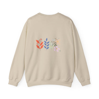 Floral Chic Artisanal Sweatshirt