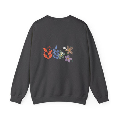Floral Chic Artisanal Sweatshirt