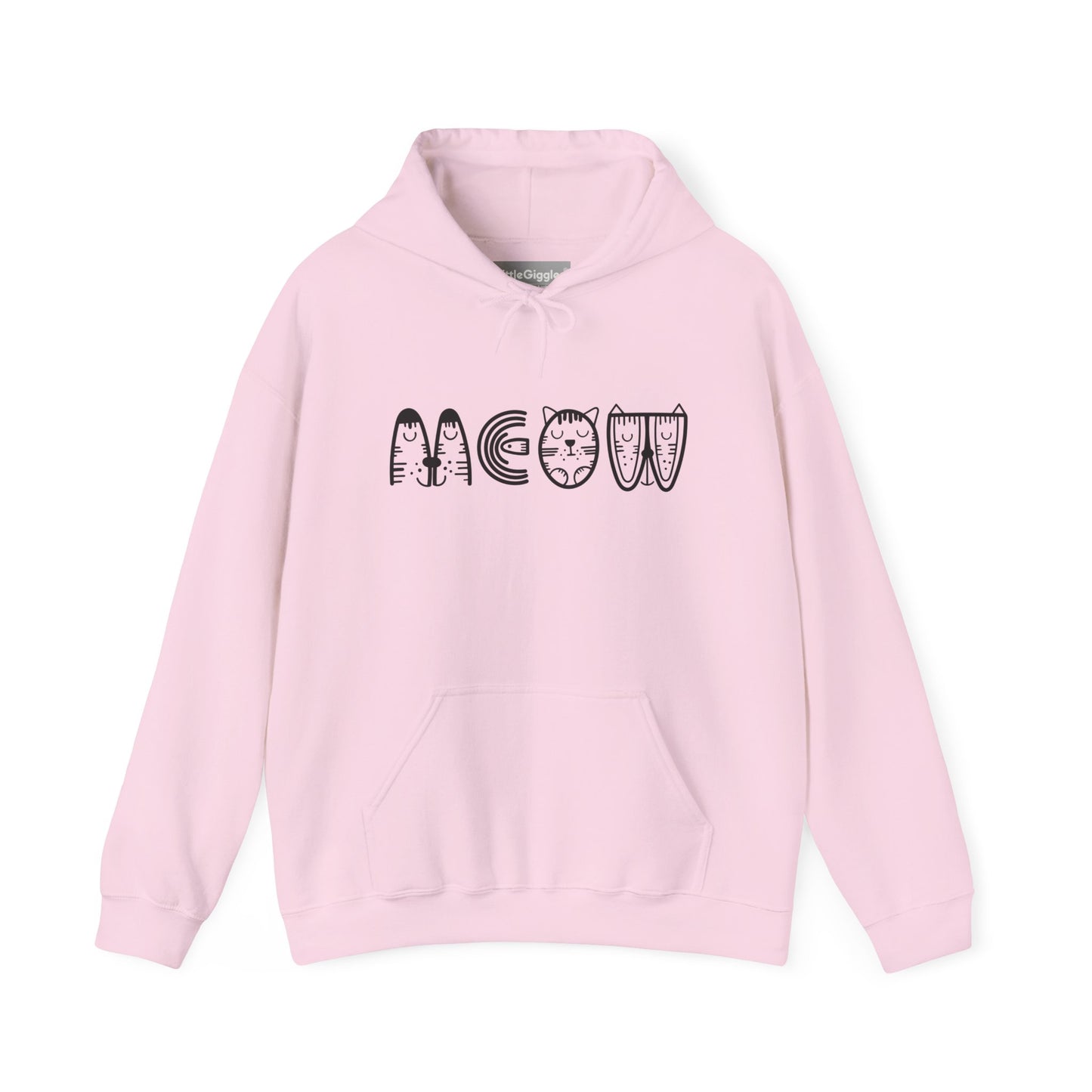 Cozy Meow Themed Hoodie