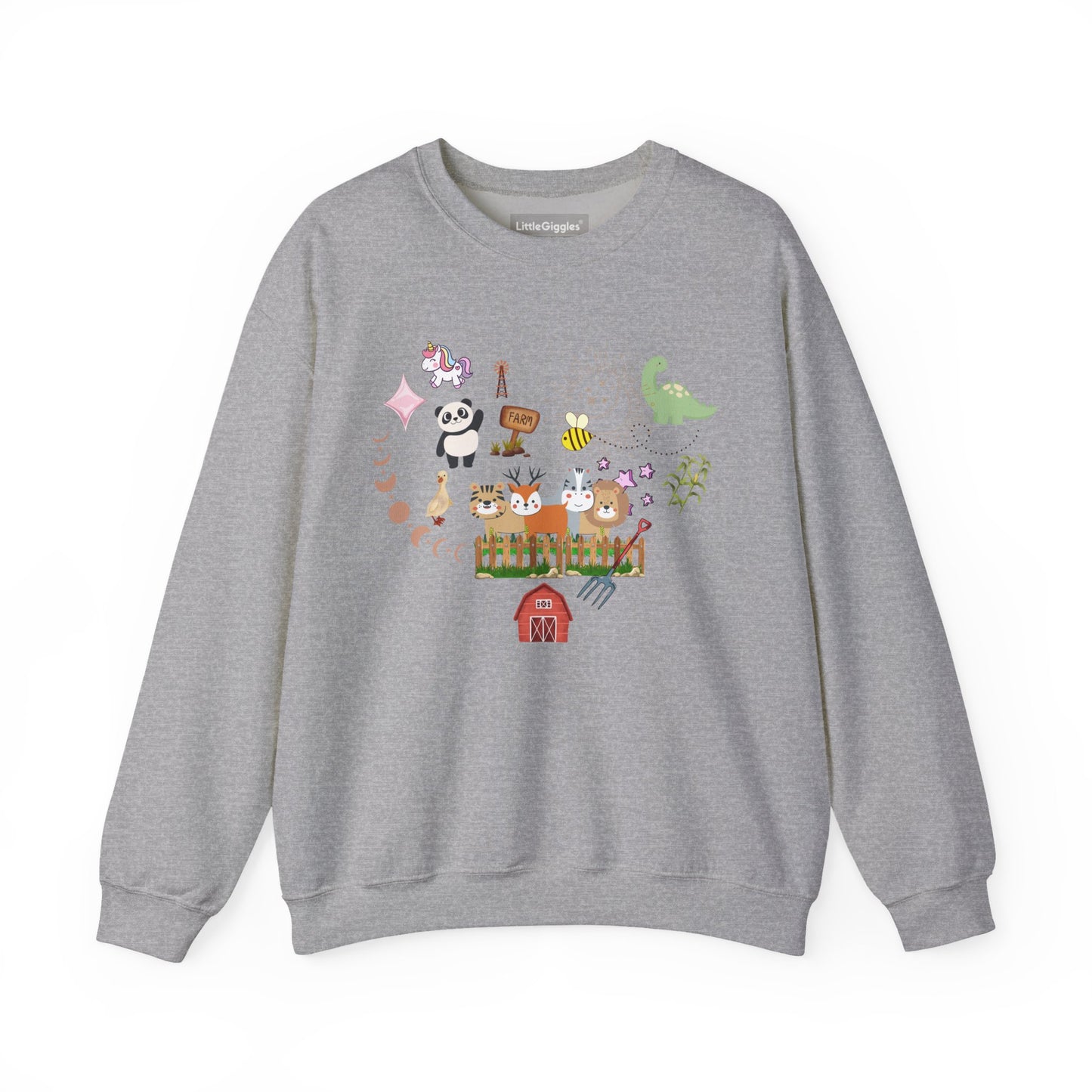 Farm Animal Crewneck Sweatshirt