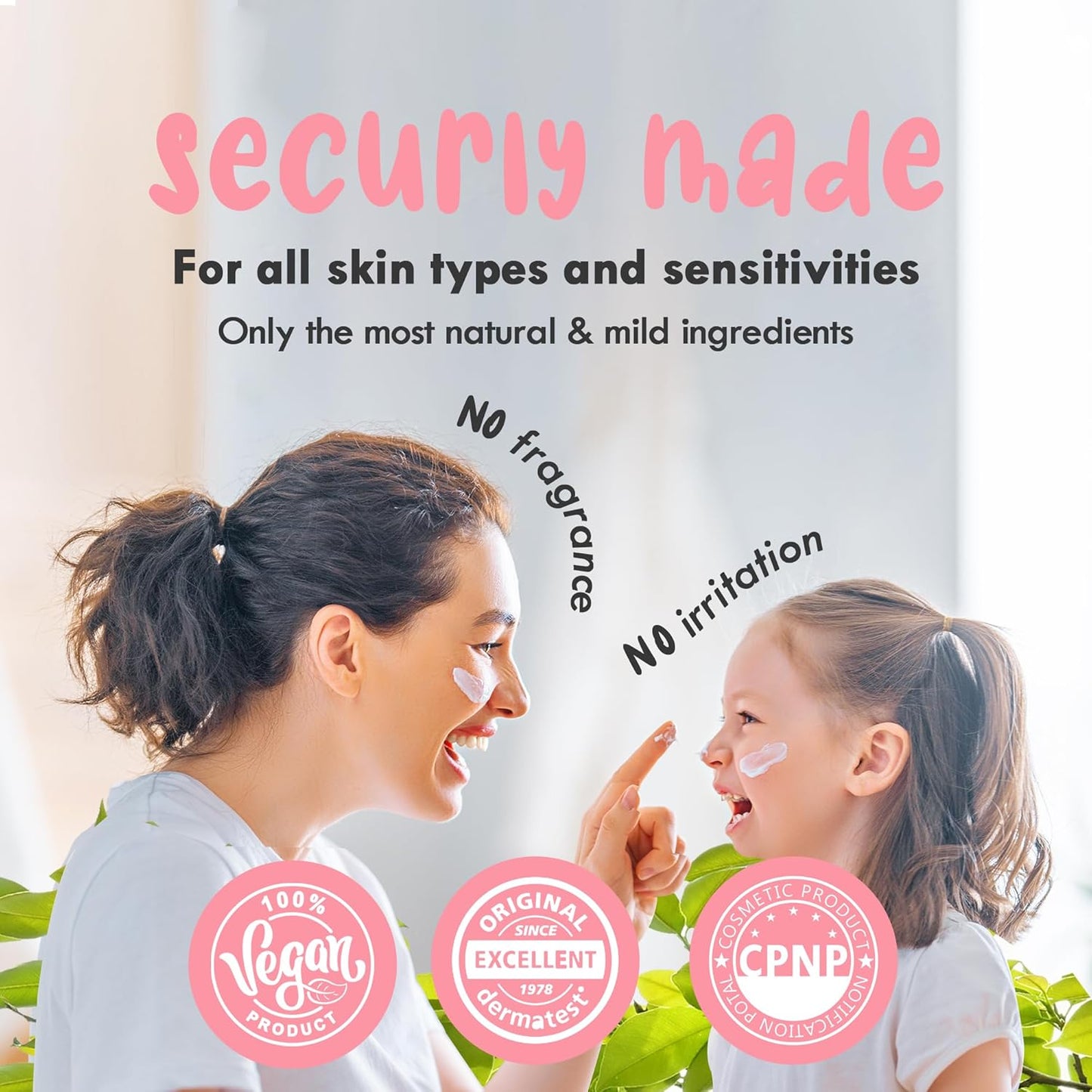 Daily Baby Moisturizing Cream | Korean Baby Face Cream for Sensitive Skin | Hypoallergenic & Vegan Formula with Tamanu Oil | Hydrating Moisturizer for Dry Skin (1.35 Fl Oz)