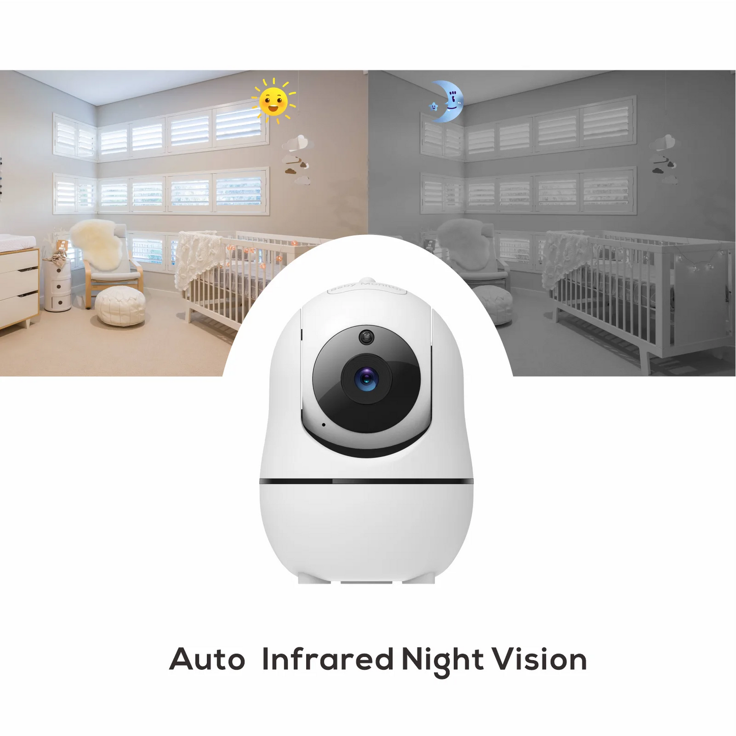 Baby Monitor with Camera and Audio