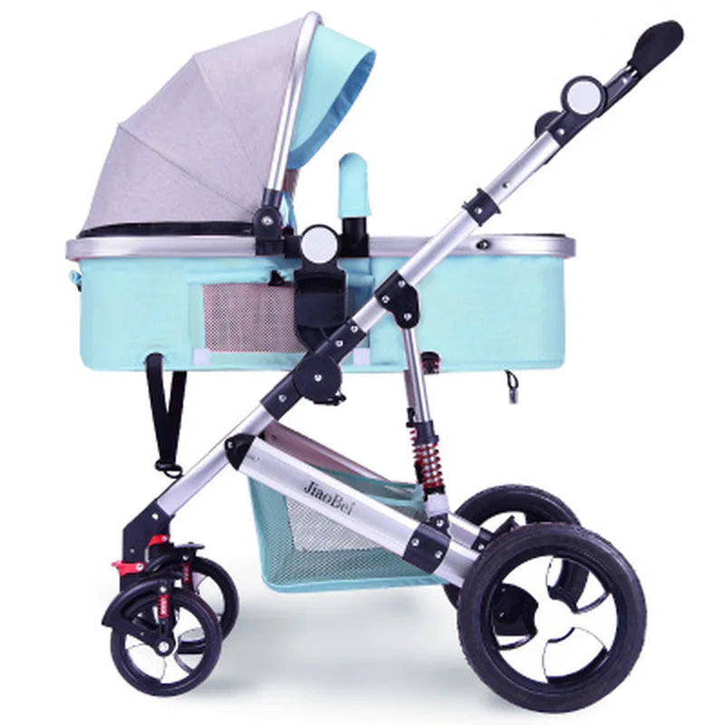 Poussette bébé 3 en 1 avec siège auto Poussette haute pour bébé