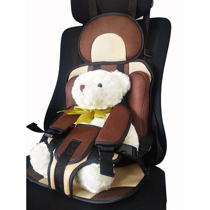 Child Safety Seat Mat Cushion Adjustable Stroller Seat Pad