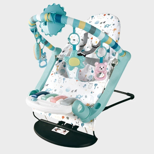 Folding Baby Rocking Recliner Bouncer