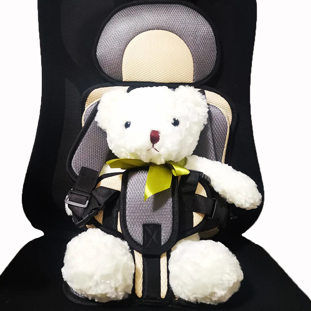 Child Safety Seat Mat Cushion Adjustable Stroller Seat Pad