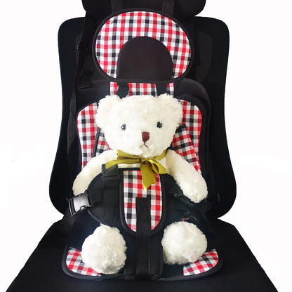 Child Safety Seat Mat Cushion Adjustable Stroller Seat Pad