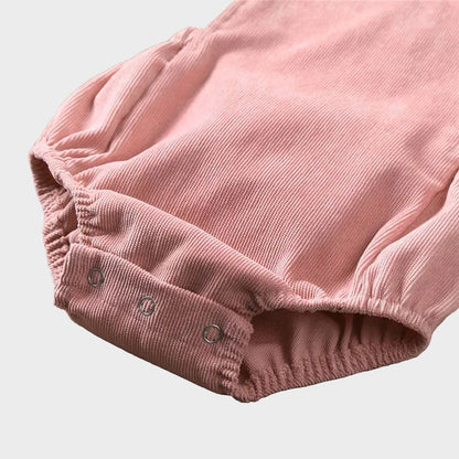 Unisex Baby Velvet Casual Rompers