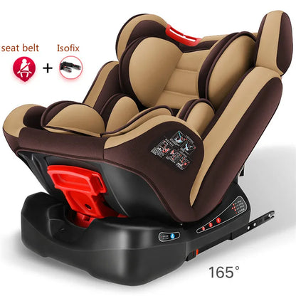 Adjustable Child Car Safety Seat with ISOFIX Hard Interface