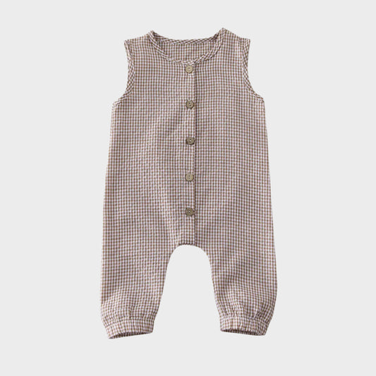 Sleeveless Infant Country Romper