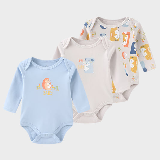 3 Pack Essential Bodysuit