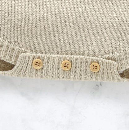 Sleeveless Knitted Romper