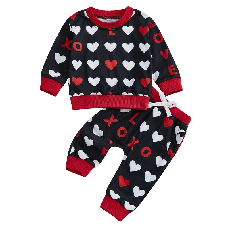 2 Piece Heart Outfit