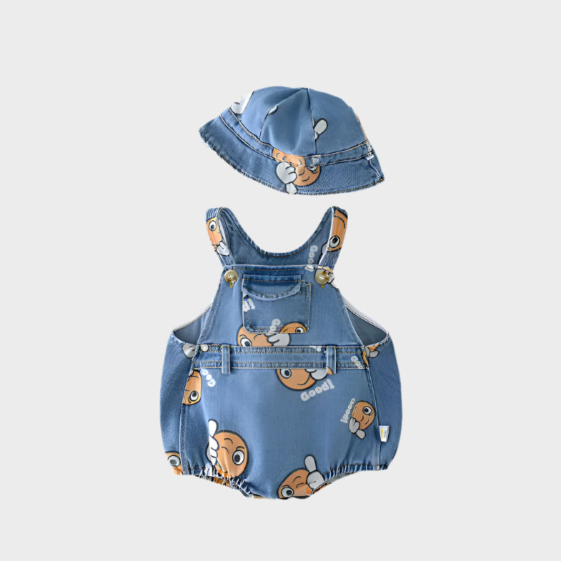 2 Piece Denim Summer Outfit