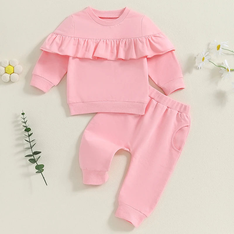 2 Piece Set Autumn Baby Girl Outfits