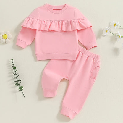 2 Piece Set Autumn Baby Girl Outfits
