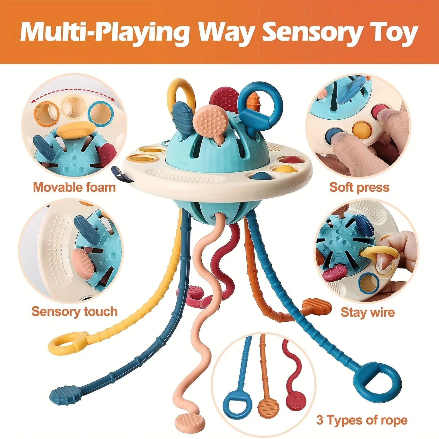 Push & Pull String Toy