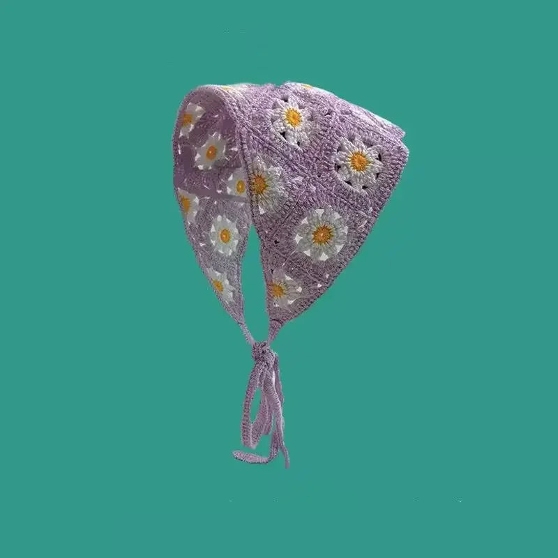 Handmade Crochet Triangle Headband