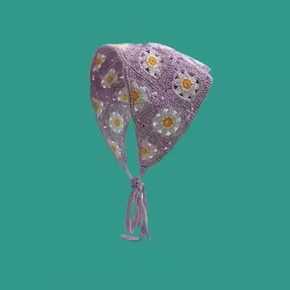 Handmade Crochet Triangle Headband