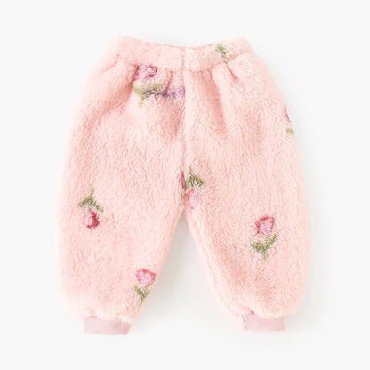 2 Piece Fluffy Winter Fleece Set