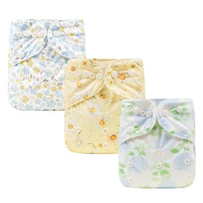 3 Pack Nursery Cloth Diapers