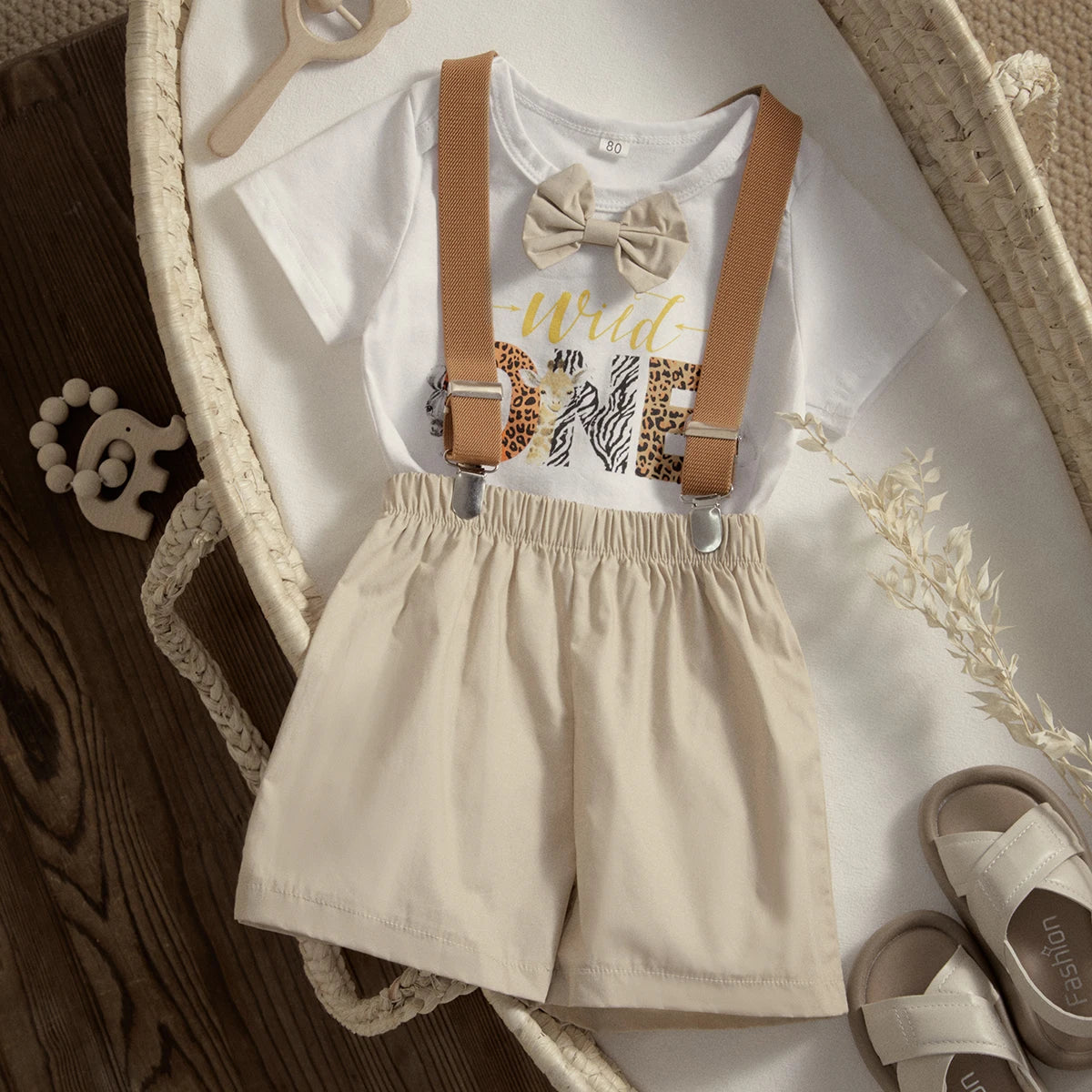 2 Piece Gentleman Overall Outfits