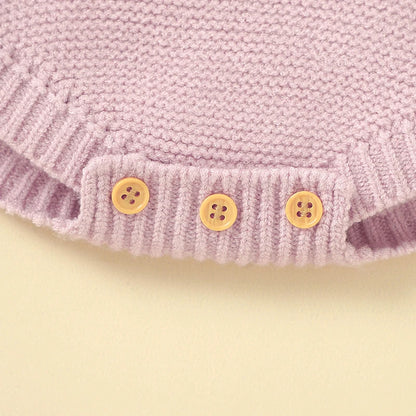 Skin-friendly Knitted Bodysuit