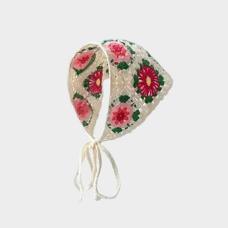 Handmade Crochet Triangle Headband