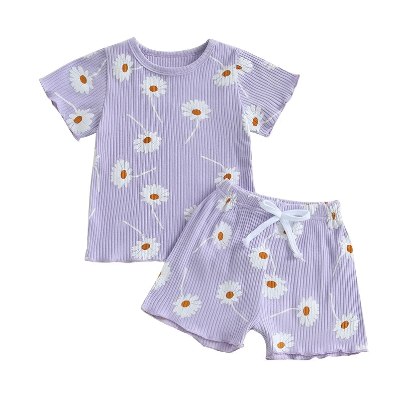 2 Piece Floral Outfit