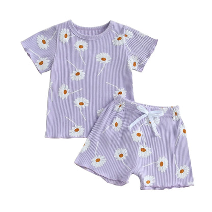 2 Piece Floral Outfit