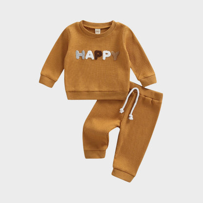2 Piece Embroidered Autumn Set