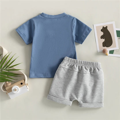 2 Piece Embroidered Casual