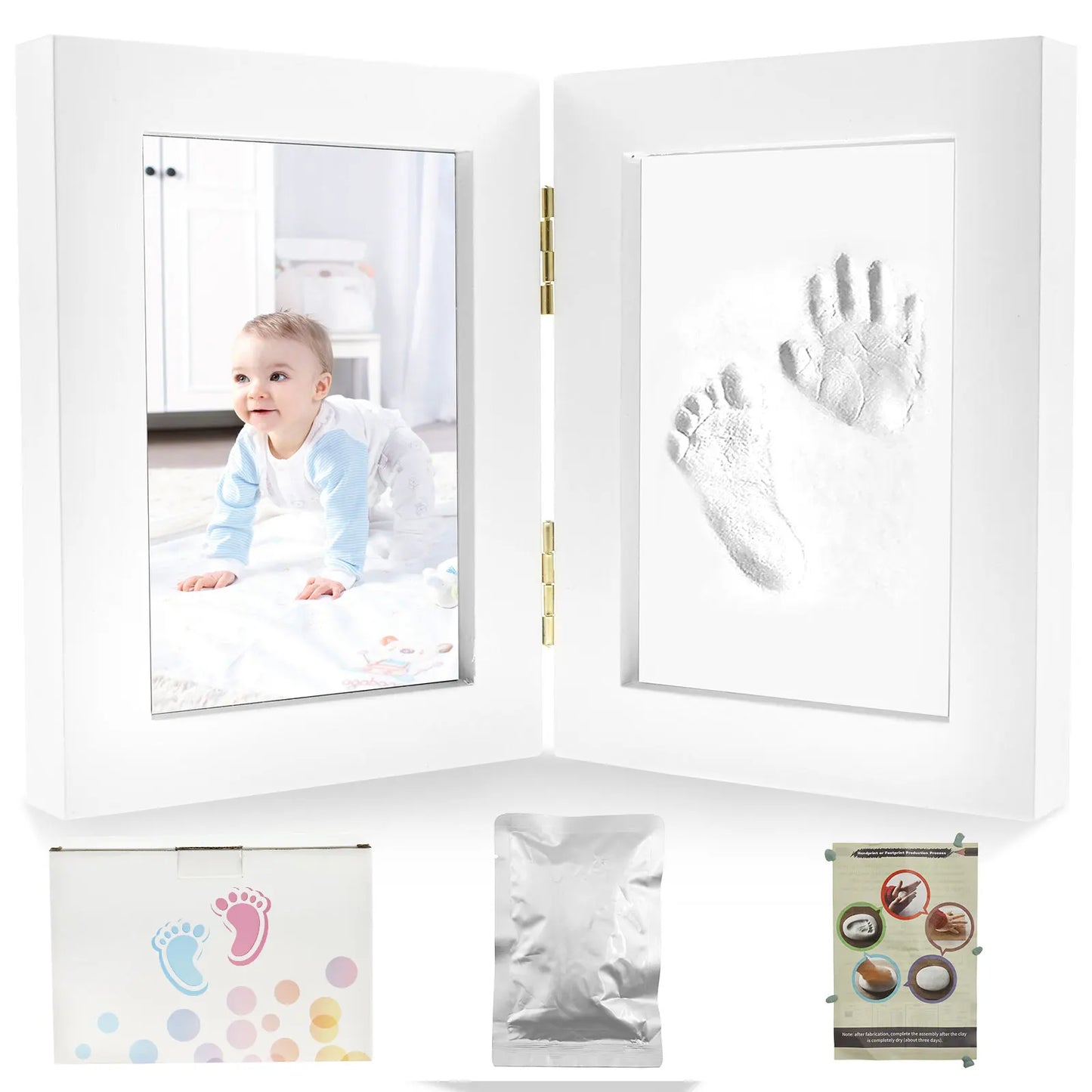 Personalized Baby Hand and Footprint Kit
