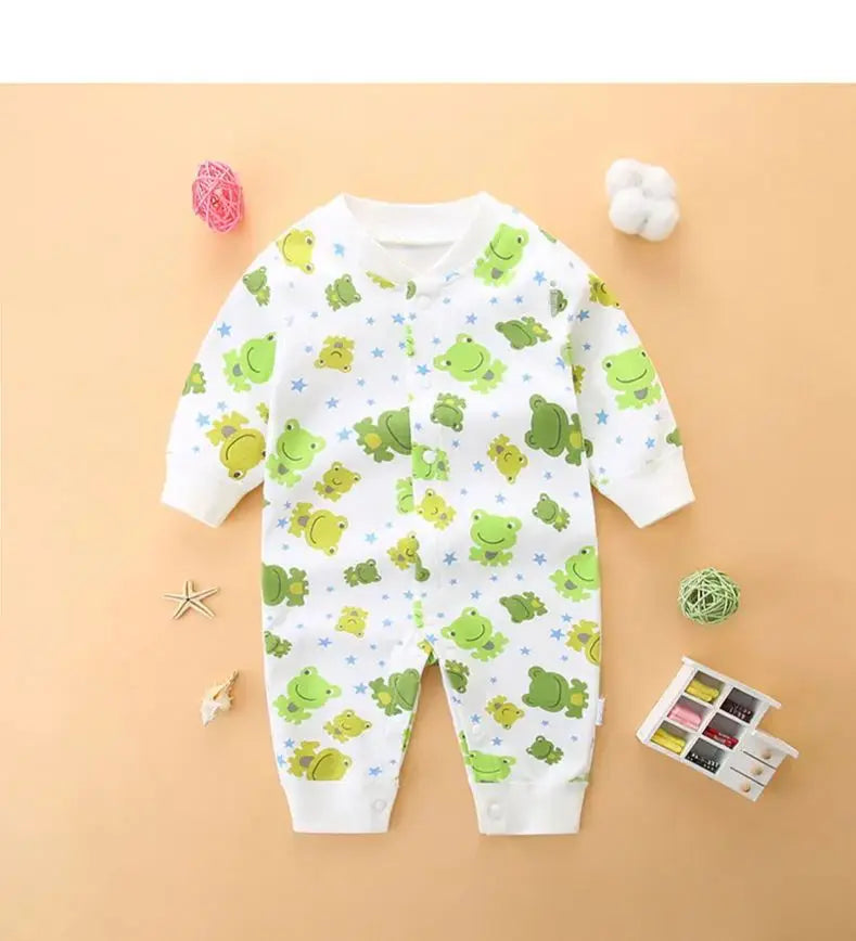 Cartoon Frog Autumn Jumpsuit