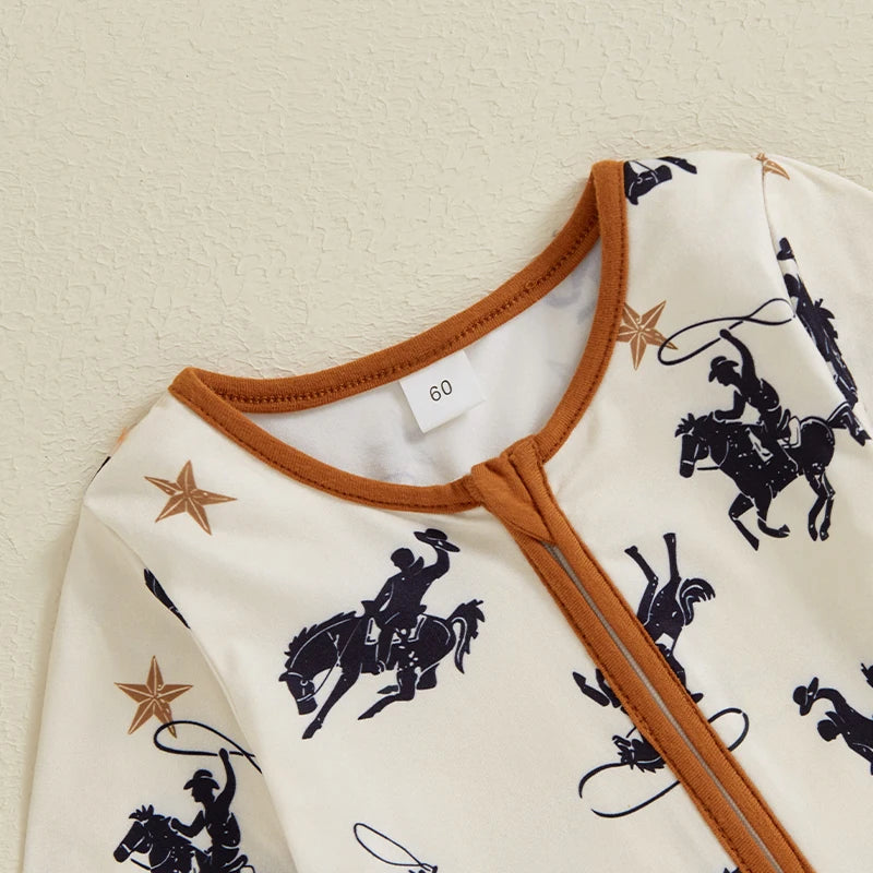 Western Cowboy Romper