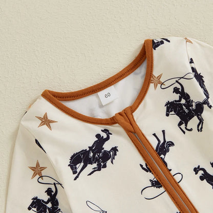 Western Cowboy Romper