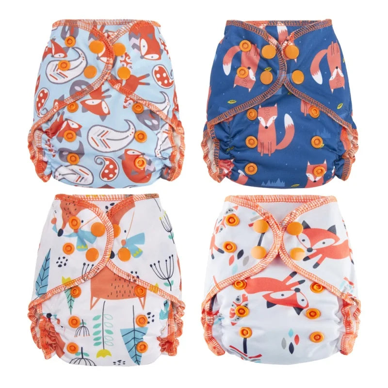 4 Pack Reusable Diaper