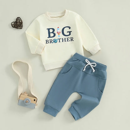 2 Piece Set Rocket Sweatshirt with Sweatpants