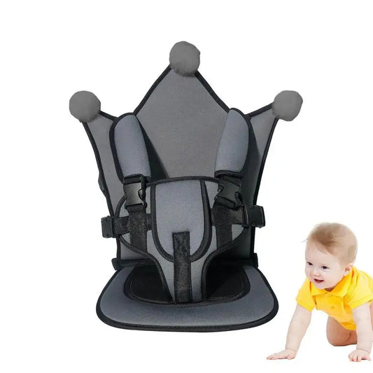 Portable Children Car Safety Seat Breathable Adjustable