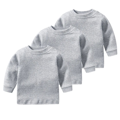 Lot de 3 t-shirts à manches longues