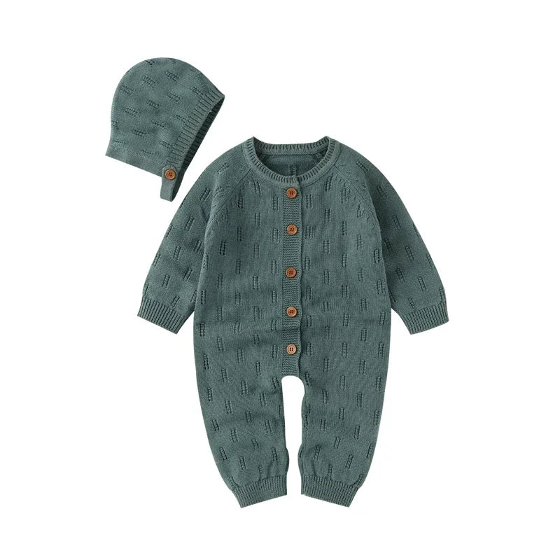2 Piece Knitted Autumn Grow suit