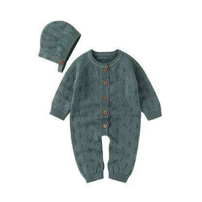 2 Piece Knitted Autumn Grow suit