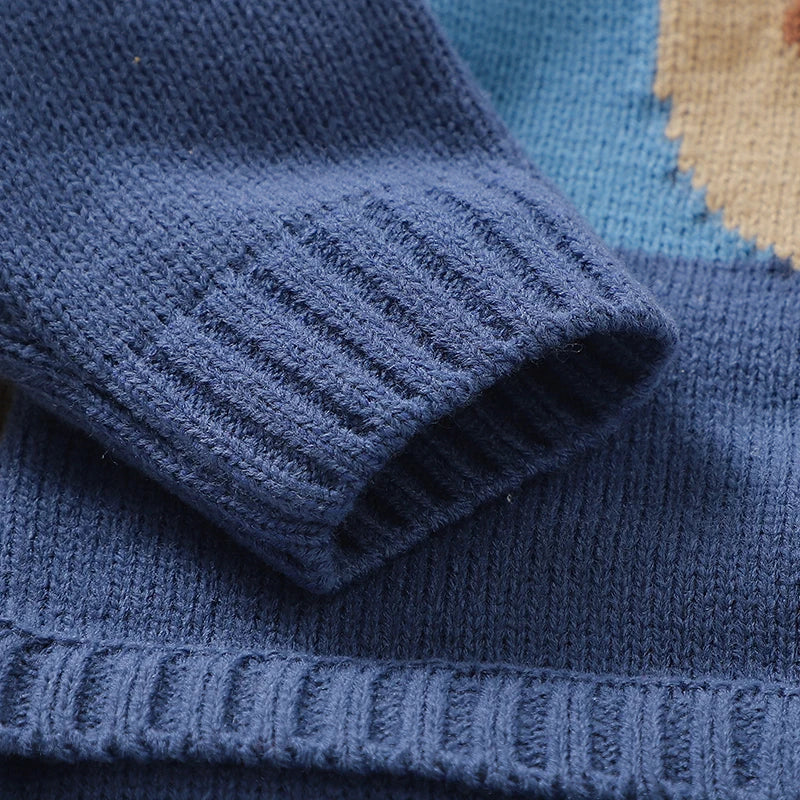 O-neck Knitted Jumpsuit