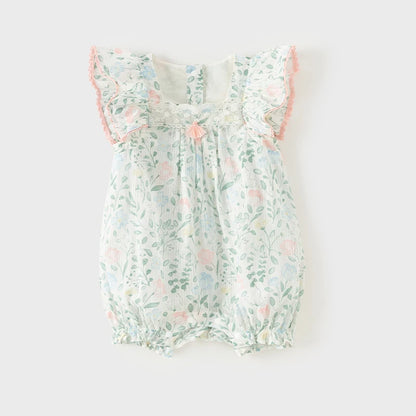 Casual Floral Romper