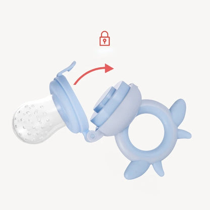 Tétine en silicone pour bébé avec alimentation aux fruits