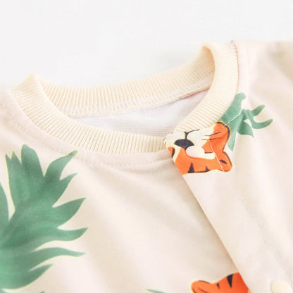 Infants Floral & Fauna Jumpsuit