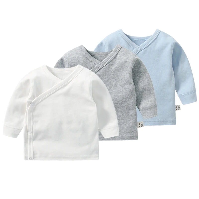 Lot de 3 t-shirts à manches longues