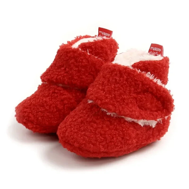Infant Baby Slippers Girls Boys Booties Warm Baby Socks Shoes