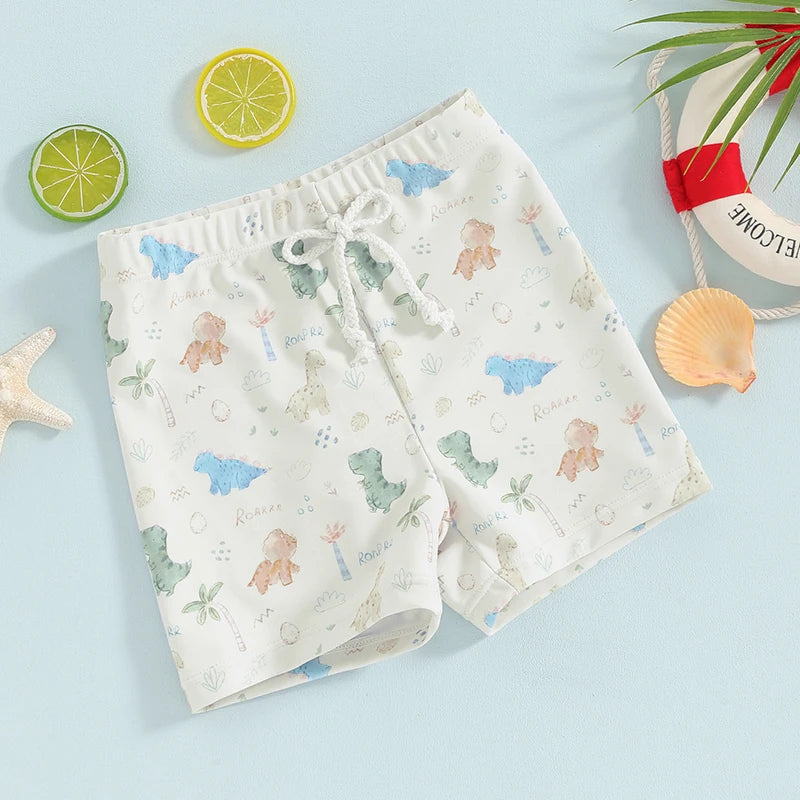 Floral & Fauna Swim Trunks
