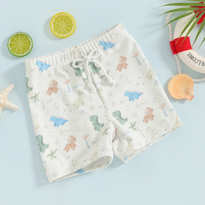 Floral & Fauna Swim Trunks